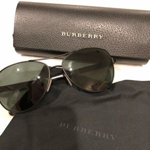 Burberry aviator sunglasses